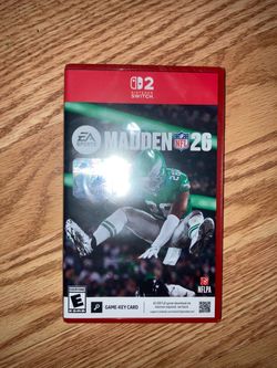 Nintendo switch 2 madden 26 NEW!!!