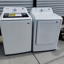 Samsung Washer Electric Dryer Set 