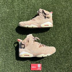 Jordan 6 Travis Scott Khaki