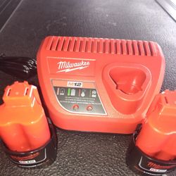 Milwaukee M12 batteries 