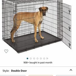 **ACCEPTING OFFERS** Double Door Dog Crate for XXL for the Largest Dogs Breed Home for Dogs 