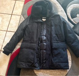 Men’s hooded parka jacket