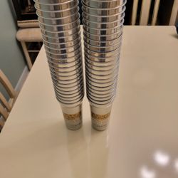 50 Count Ball Aluminum Cups