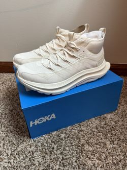 Hoka One One Kawana Mid Training Shoes Womens 8.5 B Alabaster 1169290-ABST