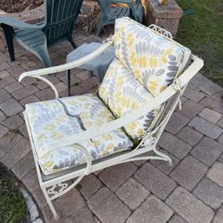 Mid-Century Metal Chair