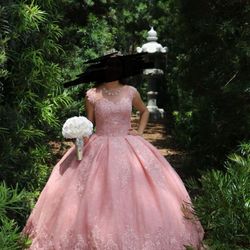 Blush Pink Quinceñera Dress