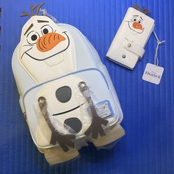 Loungefly Disney Frozen selling Olaf Cosplay Mini Backpack