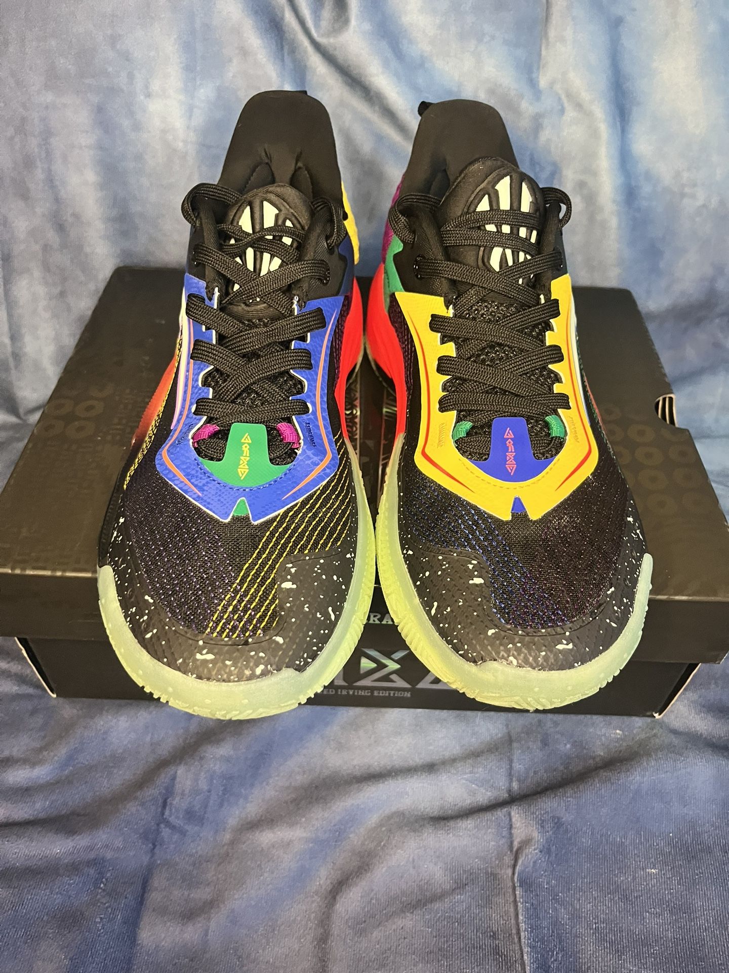 ANTA Men\'s Kyrie Irving Kai 1 Speed Basketball Shoes Electric Horizon Size: 11 Men main image 2