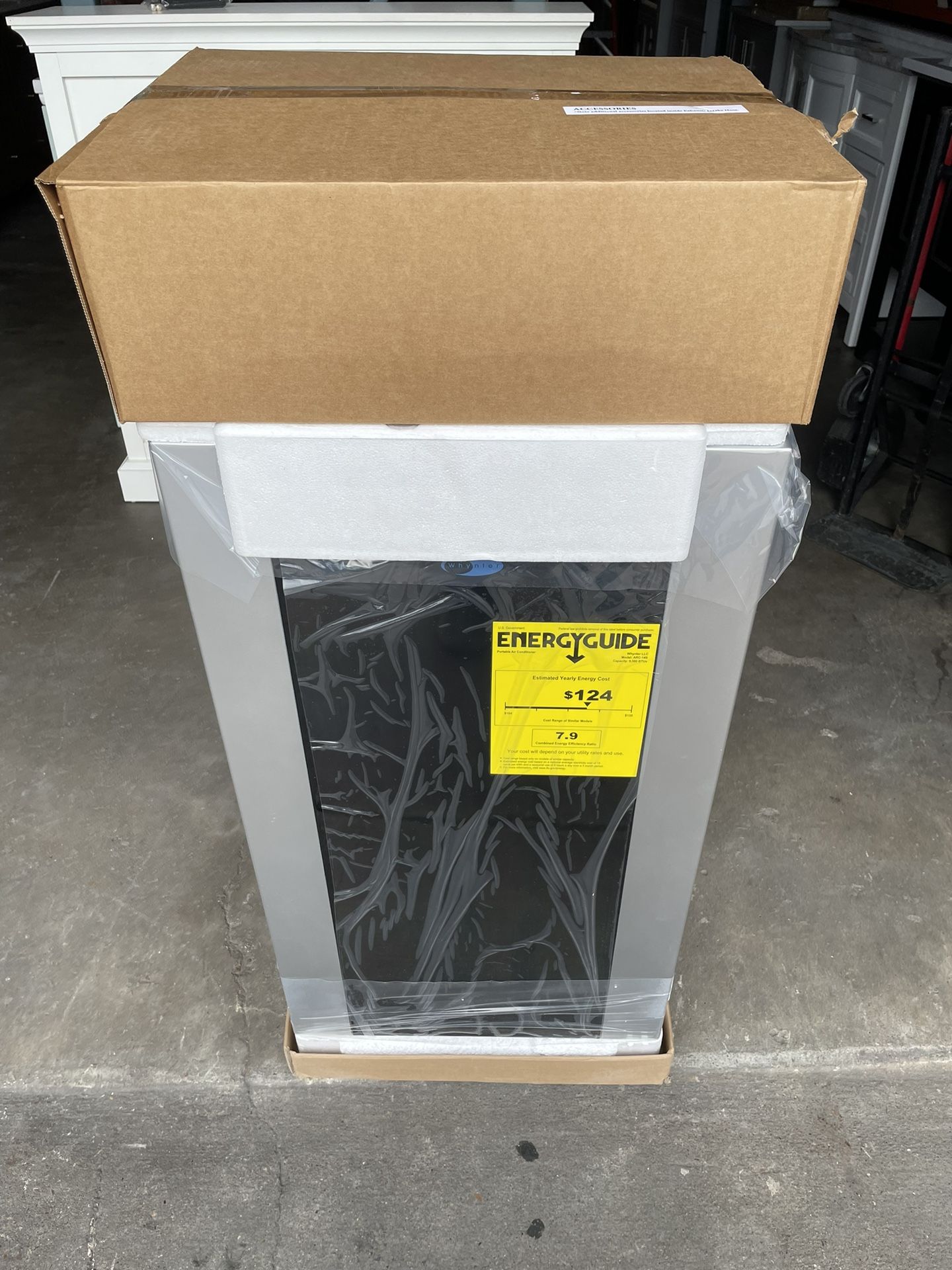 Whynter 9,500 BTU (14,000 BTU ASHRAE) Portable Air Conditioner