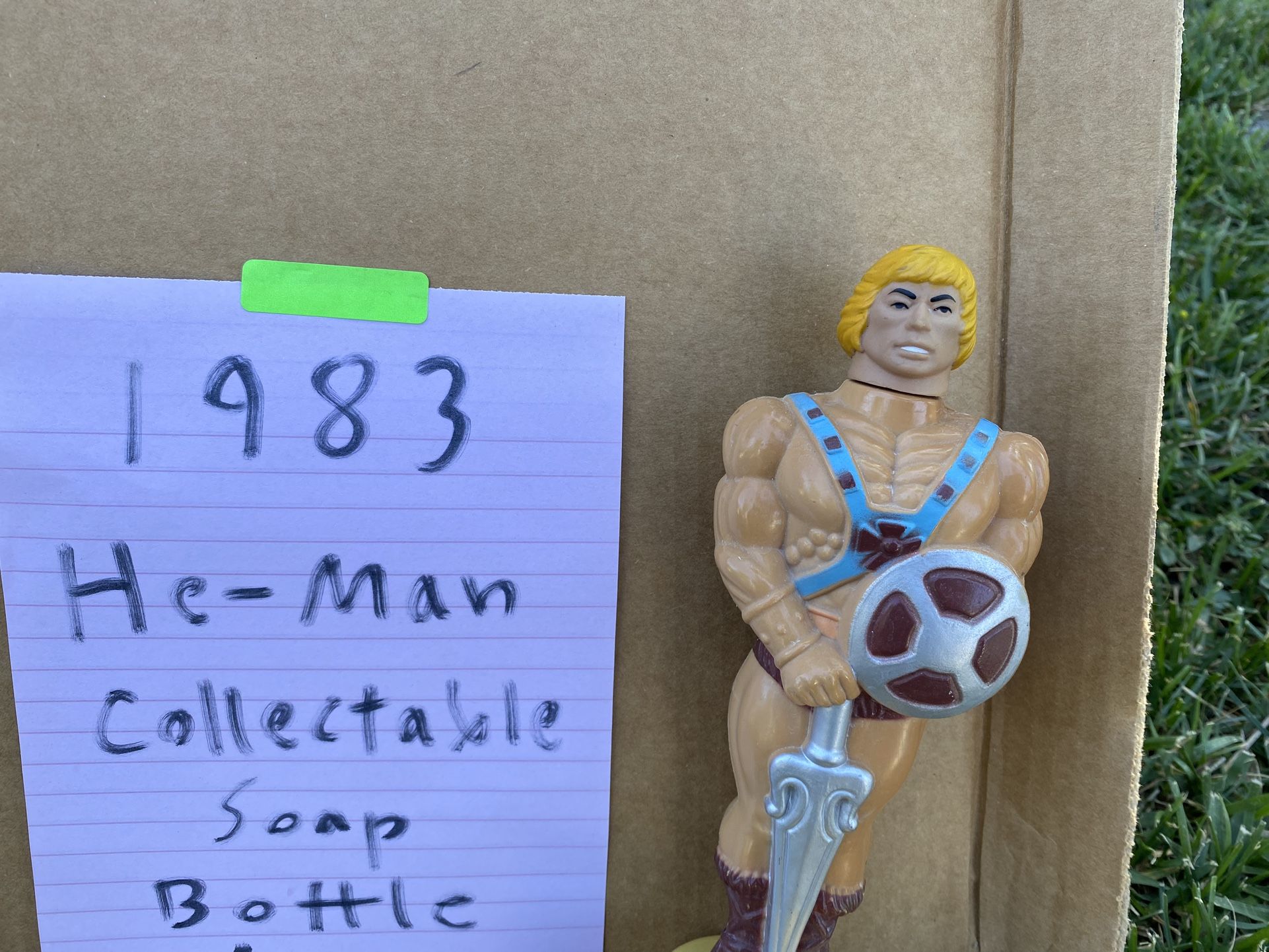 He-Man Shampoo Bottle Circa 1983