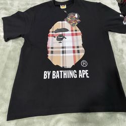 BAPE x Burberry black t-shirt
