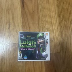 Luigi Mansion Dark Moon For Nintendo 3ds 