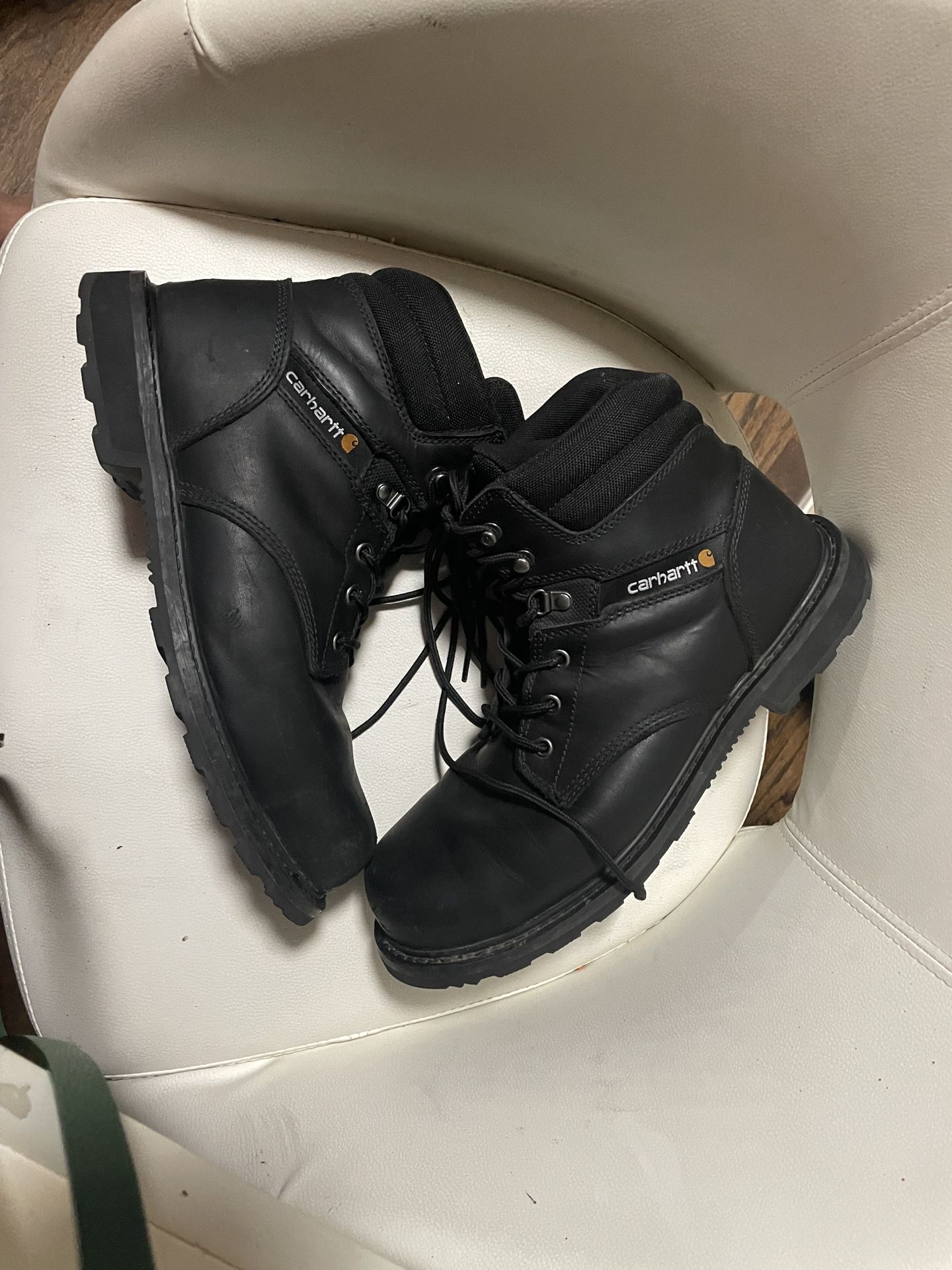 Carhartt Men’s Black Work Boots Size 12