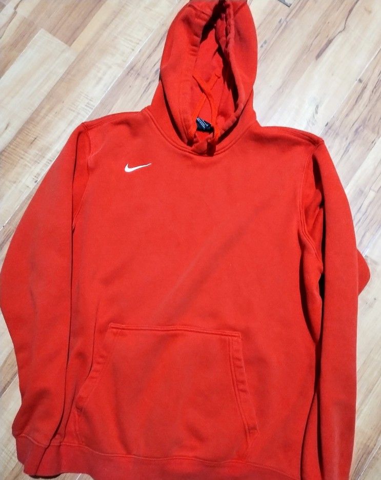 Red Hoodie Size Large