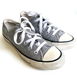 CONVERSE CHUCK TAYLOR ALL STAR GLITTER SNEAKER - WOMEN'S 3.5