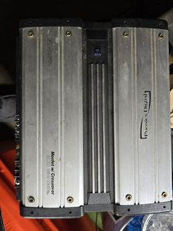 Phonics Digital 1600W×2 Mosfet W/Crossover PD-2611