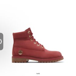 red timberland boots