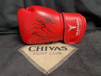 James ( Lights Out ) Toney autographed Boxing Glove 