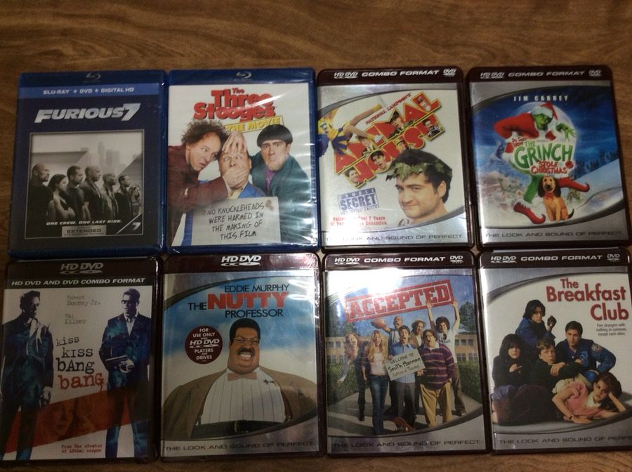 Bluray DVD Lot