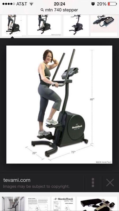 Mtn 740 nordictrack stair stepper