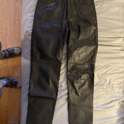 100% Leather Pants (women’s) 