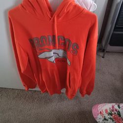 Bronco's hoodie.