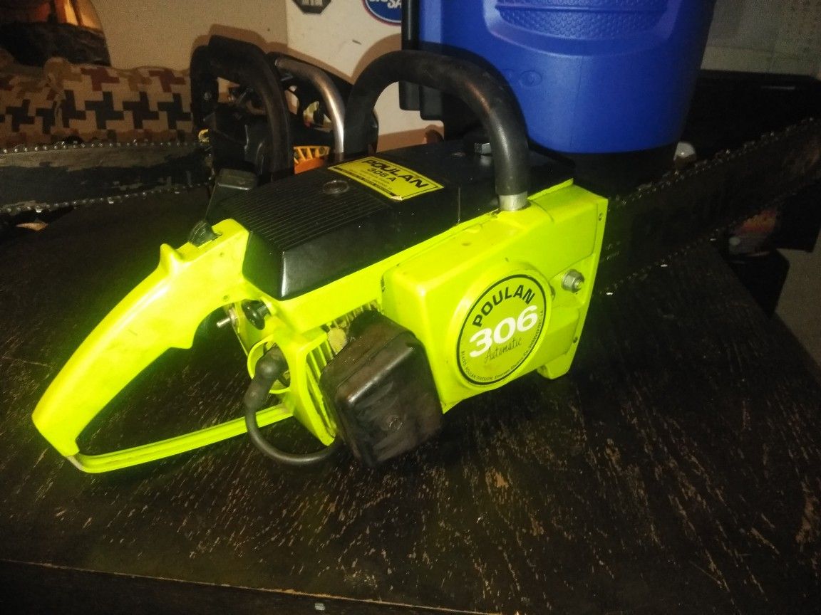 Vintage Poulan 306A Chainsaw for Sale in Lake Dallas, TX OfferUp