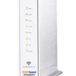 ARRIS Surfboard (24x8) DOCSIS 3.0 Cable Modem Plus AC1750 Dual Band Wi-Fi Router and Xfinity Telephone, 1 Gbps Max Speed, Certified for Comcast Xfinit