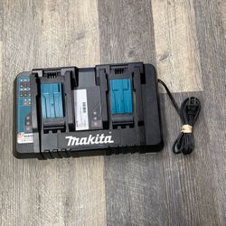 MAKITA DC18RD 18V Lithium-Ion Dual Port Rapid Optimum Charger