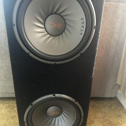 2 12 JBL Subs With Amp 