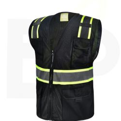 Two Black Safety Vest