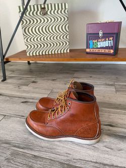 Red Wing Moc Toe Heritage 875 Boots Size 9 D
