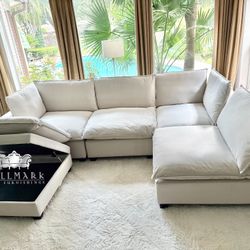 5-Piece Kova-Style Modular Cloud Couch Sectionals