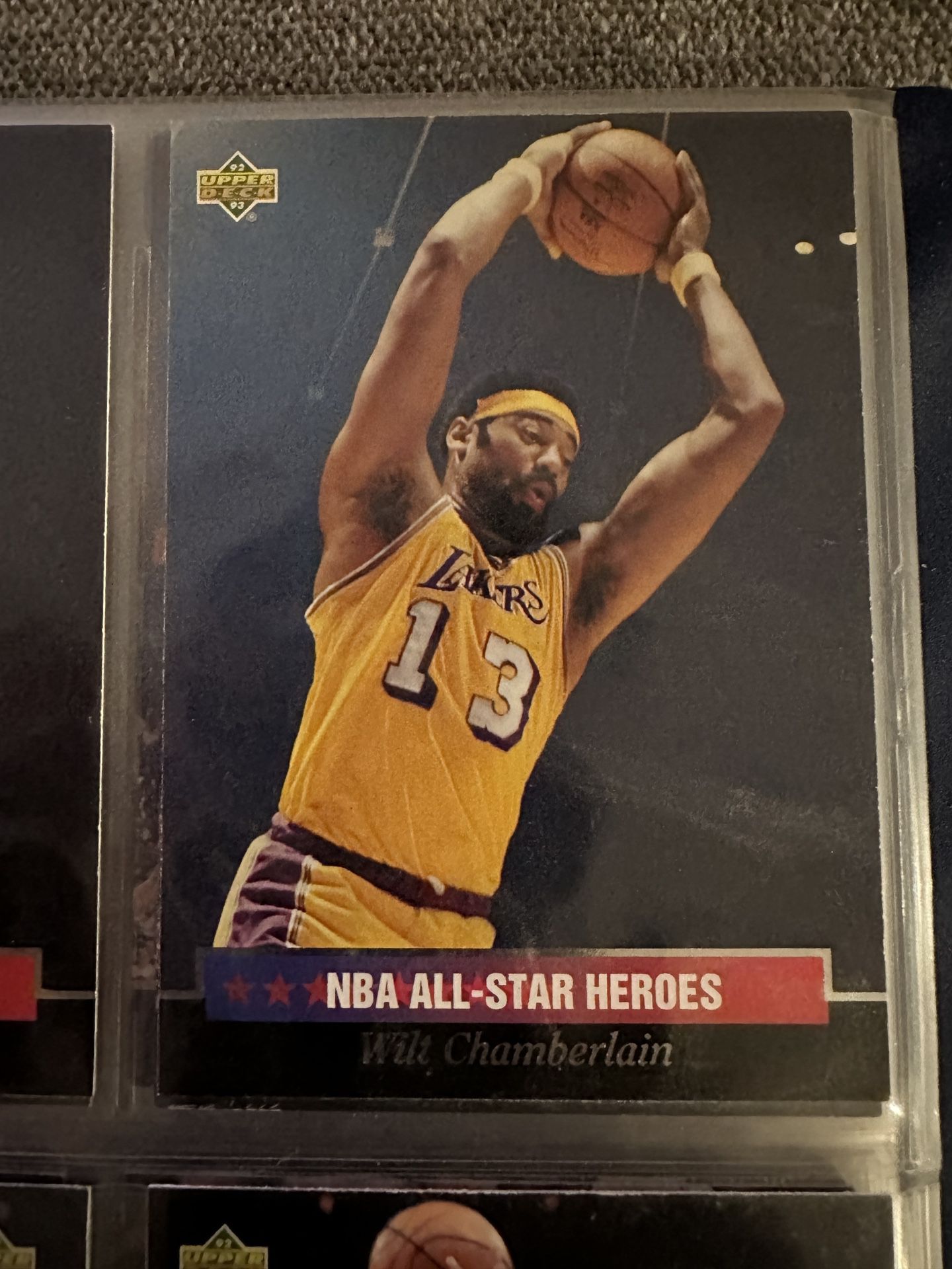 NBA Upper Deck - All Star Heroes Collection - No Jordan 