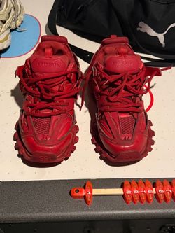 Balenciaga Track Sneakers Red Size 44