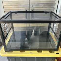  Luxury Glass Condo for Hamsters, Gerbils & Small Drama Queens — OIIBO 23-Gallon Critter Cage