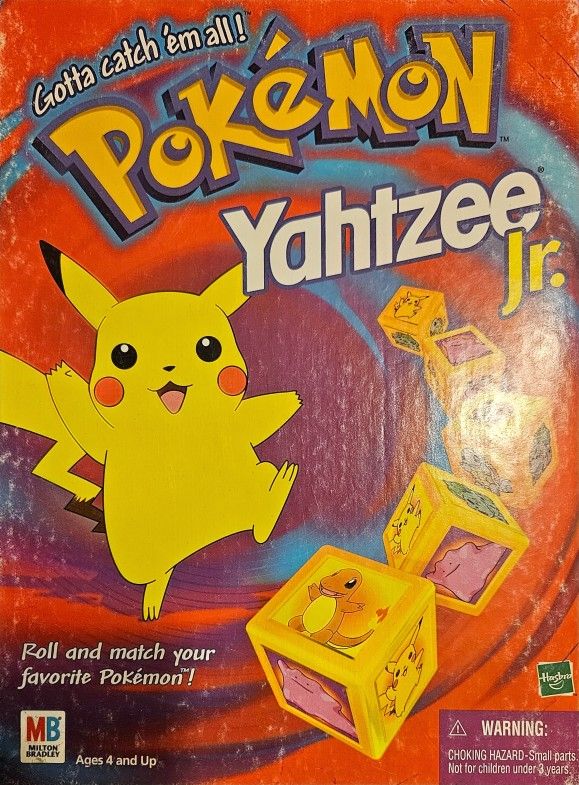 Pokémon Yahtzee Jr. Game