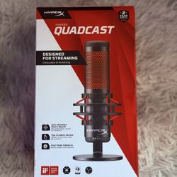 HyperX QUADCAST Mic setup