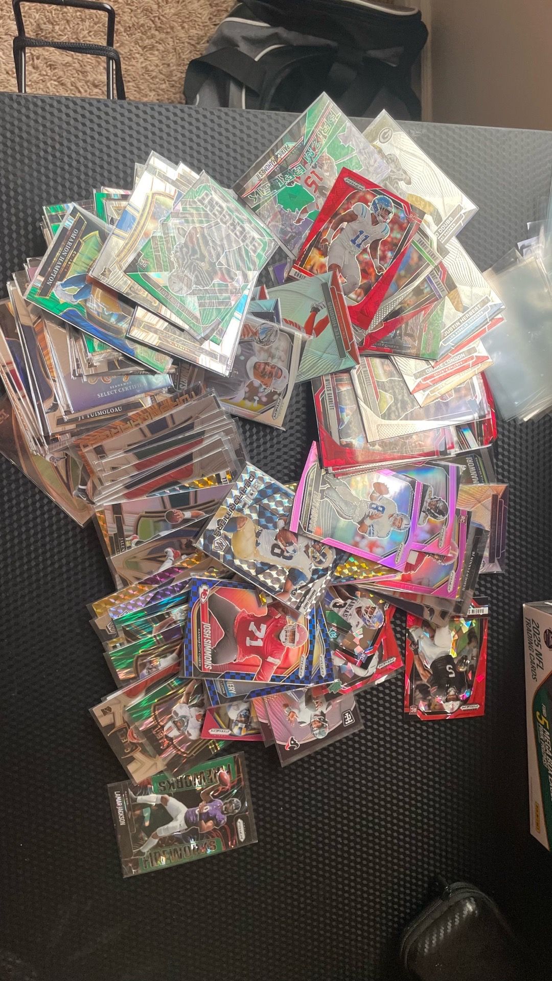 Football card lot