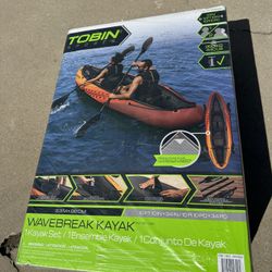 Tobin Wavebreak 2 Person Kayak ** Brand New And Sealed **