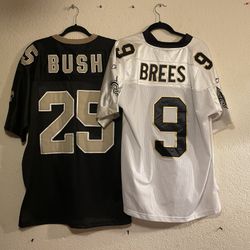 NFL JERSEYS BUSH ROOKIE AUTHENTIC N REPLICA DREW BREES 