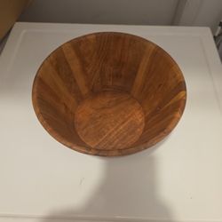 Wood Bowl.