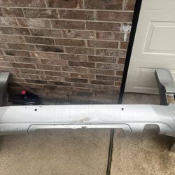 Lexus Gx460 Rear Bumper Cover OEM 2014-2023 Silver 