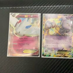 Togekiss And Mewtwo Old Ex Pokémon Cards