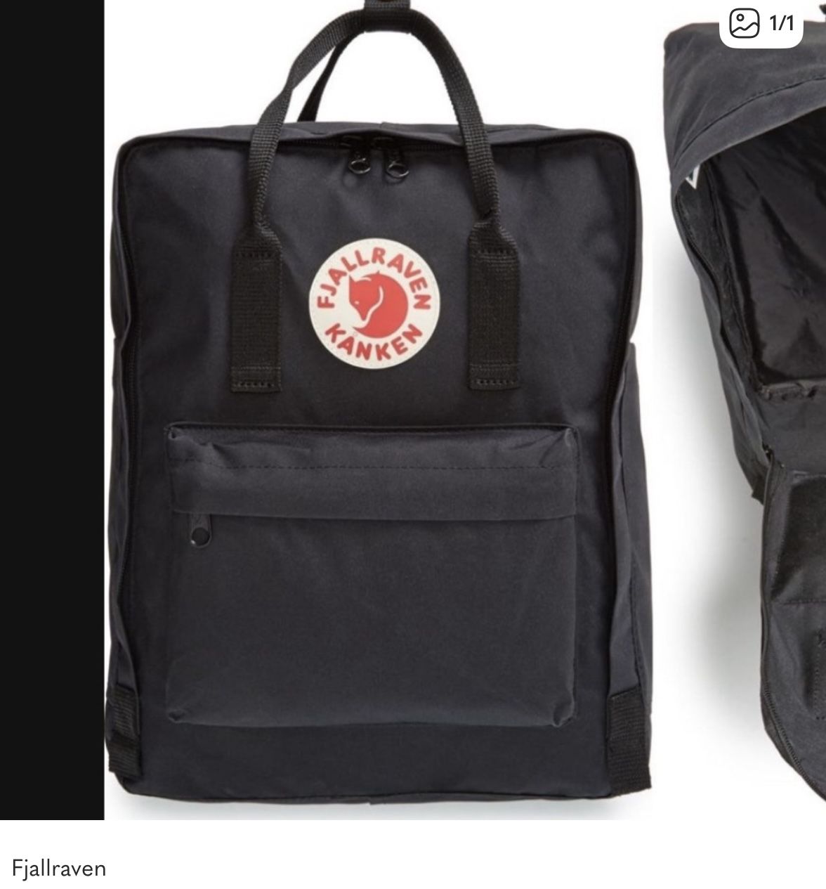 Fjällräven Kanken Water Resistant Backpack & Crossbody Bag Bundle Deal