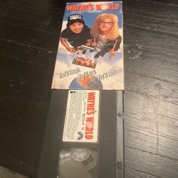 Wayne’s World VHS Vintage 