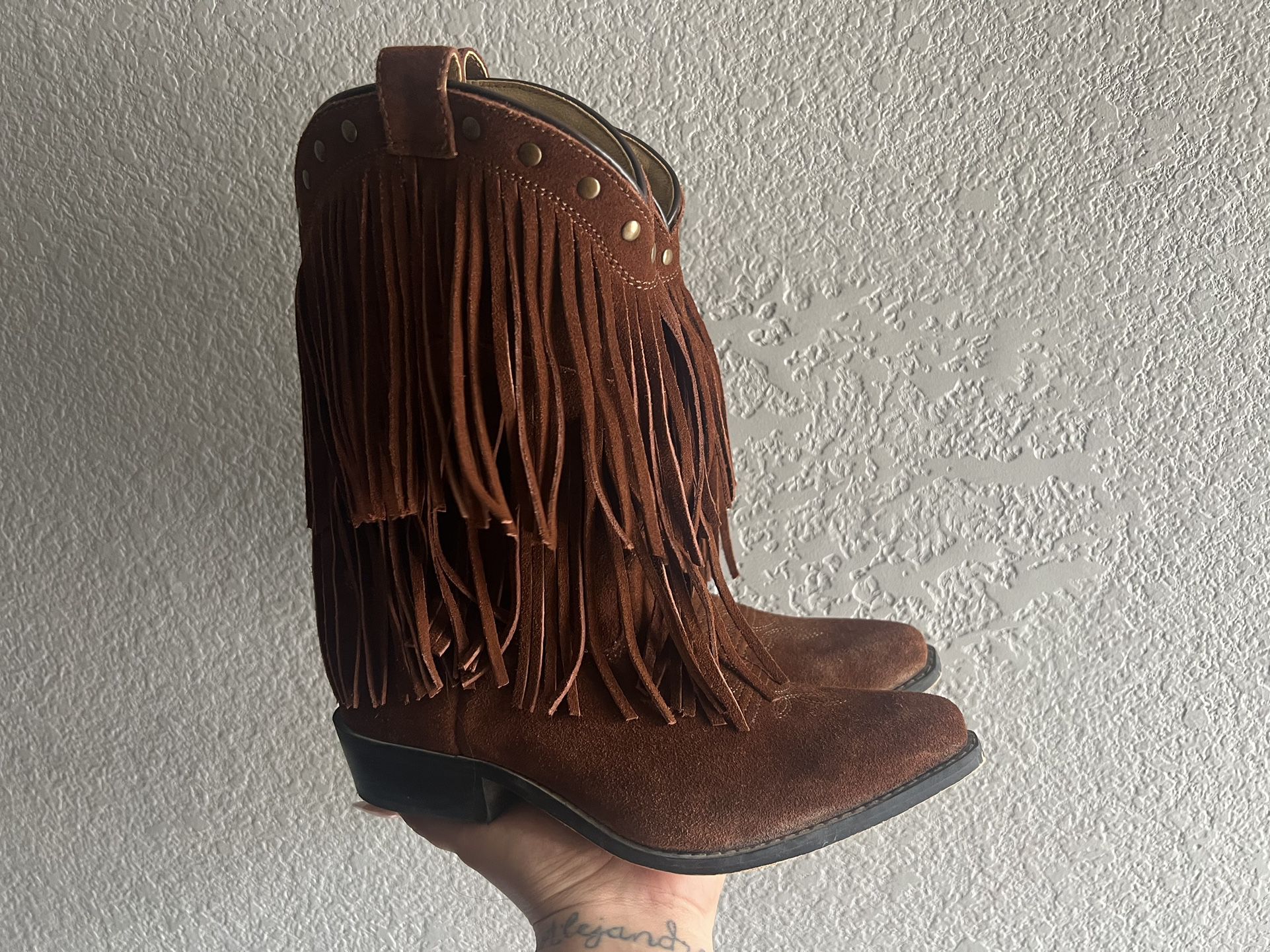 Girls Western Boots Sizes 4 And 6