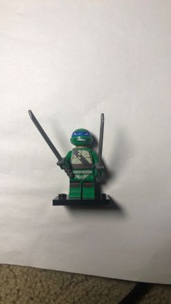 TMNT Leonardo Lego Minifigure