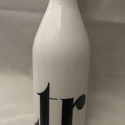 Vtg Egizia Milk Italian Glass Decorative Milk Bottle 1 Litr