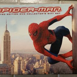 SPIDER-MAN LIMITED EDITION DVD COLLECTOR’S GIFT SET In Mint Condition